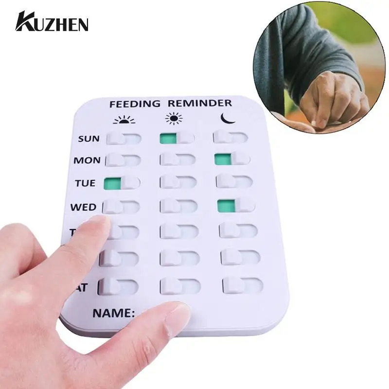 Medicine Pill Case 7 Days Pill Box Led Timer Reminder Weekly Tablets Storage Pill Dispenser Organizer