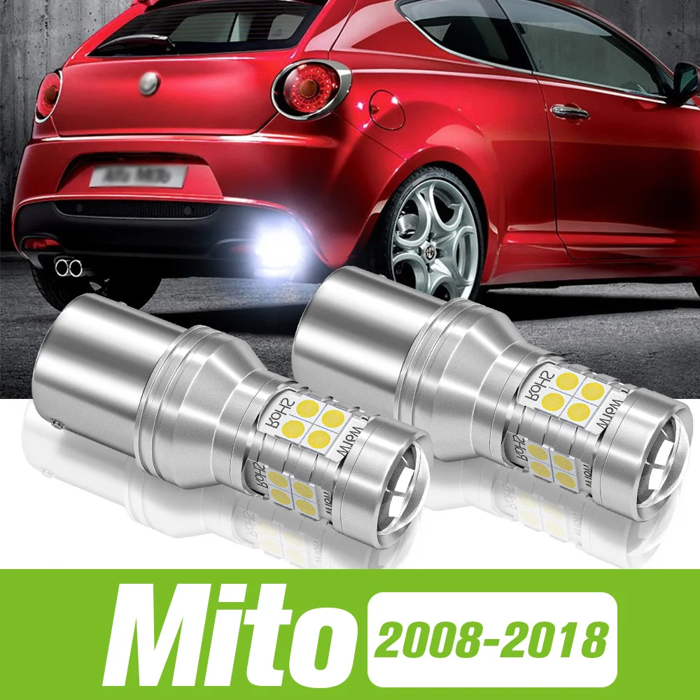 

2pcs For Alfa Romeo Mito 2008-2018 LED Reverse Light Backup Lamp 2009 2010 2011 2012 2013 2014 2015 2016 2017 Accessories