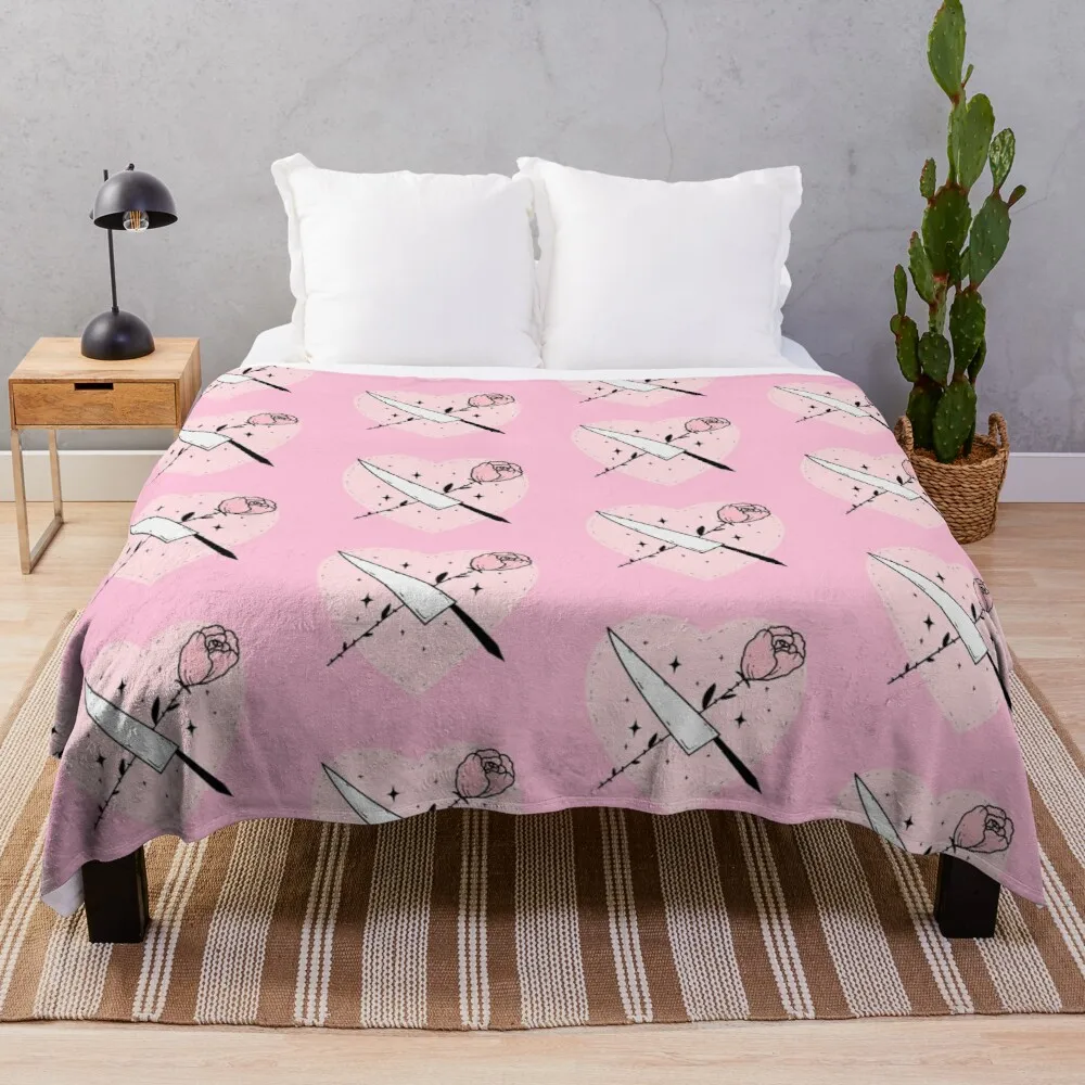 

Gentle but Deadly Throw Blanket Double Blanket For Summer