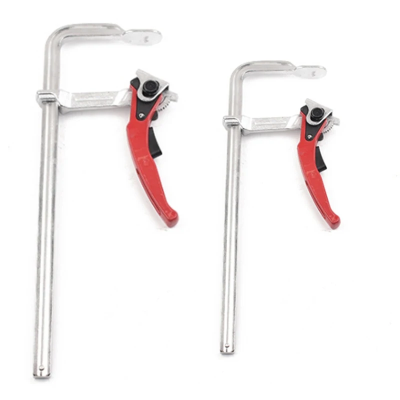 

Clamp Heavy Duty Steel Ratcheting F Clamp Bar Quick Release For MFT Guide Rail System Woodworking Clamping