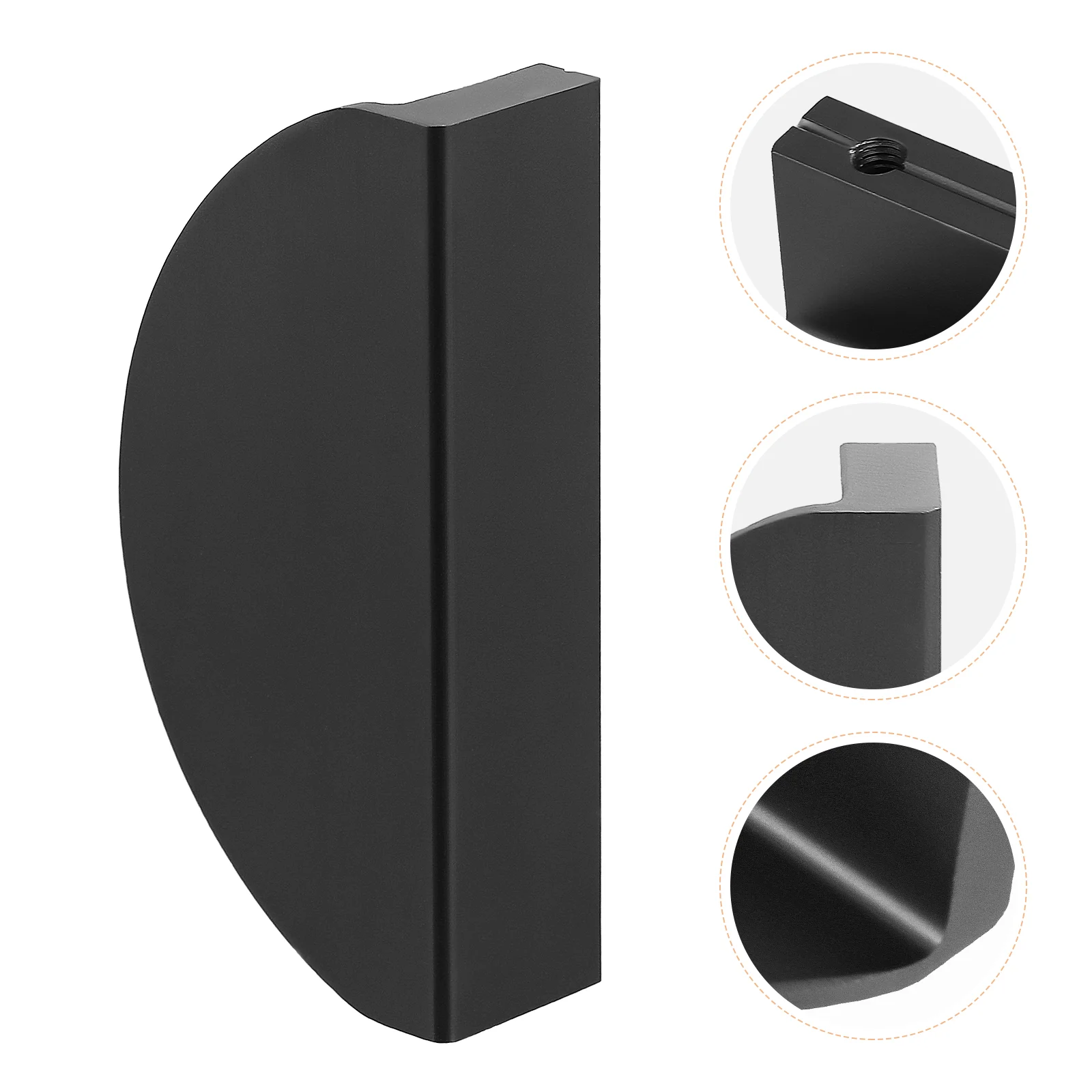 

4 Pcs Wardrobe Knob Metal Cabinets Dresser Knobs Door Knobs Black Decor Handle Kitchen Cabinet Brass Knobs Cupboard