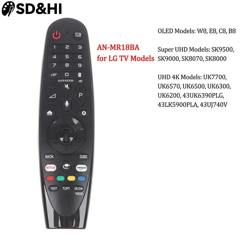 

1 шт., пульт дистанционного управления для LG TV
