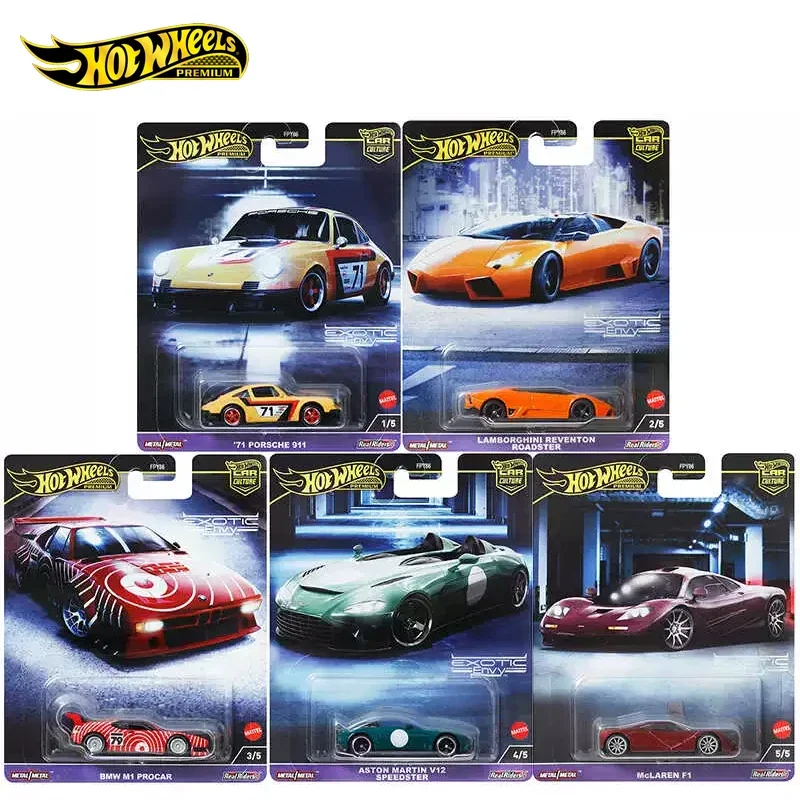 Оригинальная культура автомобиля премиум-класса Hot Wheels экзотическая литая под