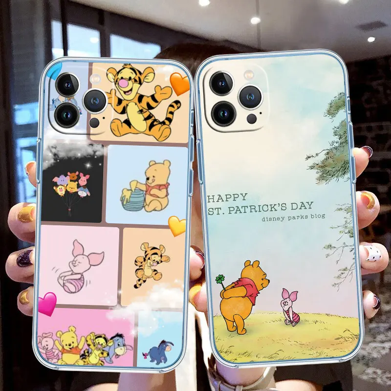 Puchatek Cute Case dla Moto G200 G71 G60S G60 G52 G51 G50 G42 G41 G8 G9 G10 G20 G22 G23 G30 G32 Play Plus Power