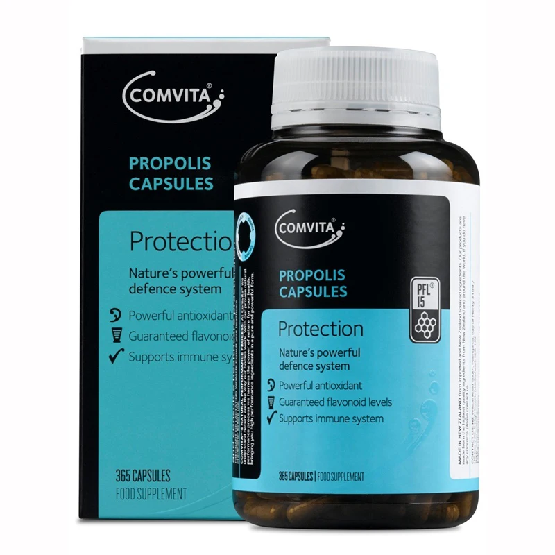 

COMVITA прополис капсулы защита мощная система защиты мощный антиоксидант гарантированные флавоноидные уровни поддерживает иммунный