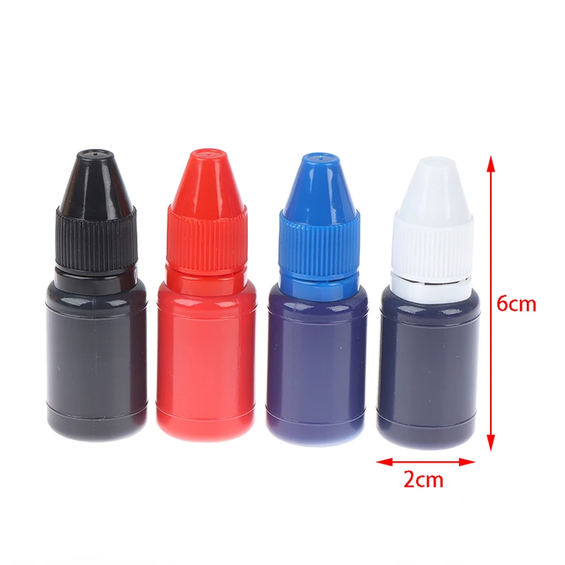 10ml Inkpad Flash Refill Fast Drying Stamping Ink Photosensitive Stamp Oil