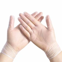 100g pcsbox transparent pvc disposable gloves beautiful reusable household gloves multipurpose dishwashing cleaning gloves