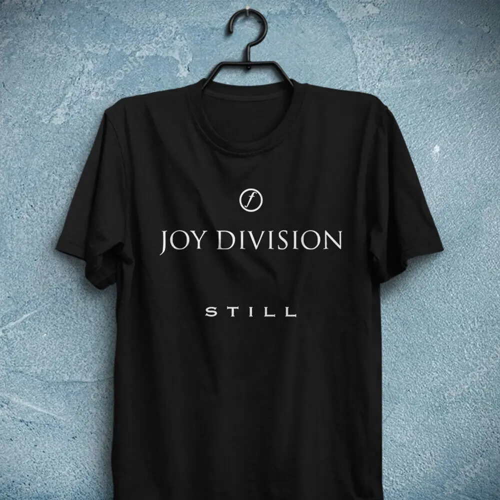 Футболка с надписью «Joy Division Still», Бернар сумнер, Питер крюк, Стивен Моррис