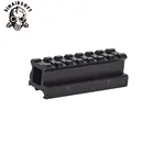 7-дюймовый сверхкомпактный переходник для ПикатинниВивера с высоким просвечивающим креплением 0,83 дюйма, рельсовый адаптер для пейнтбола, стрельбы, запчасти для охоты