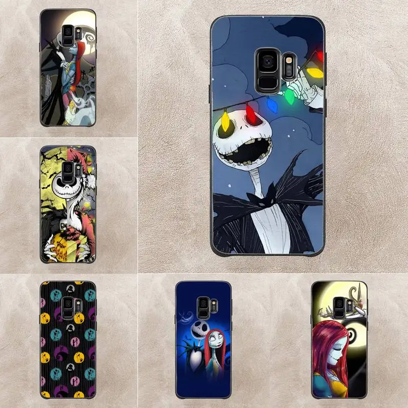 

Nightmare Before Christmas Phone Case For Samsung Galaxy S6 S7 Edge Plus S9 S20Plus S20ULTRA S10lite S225G S10 Note20ultra Case