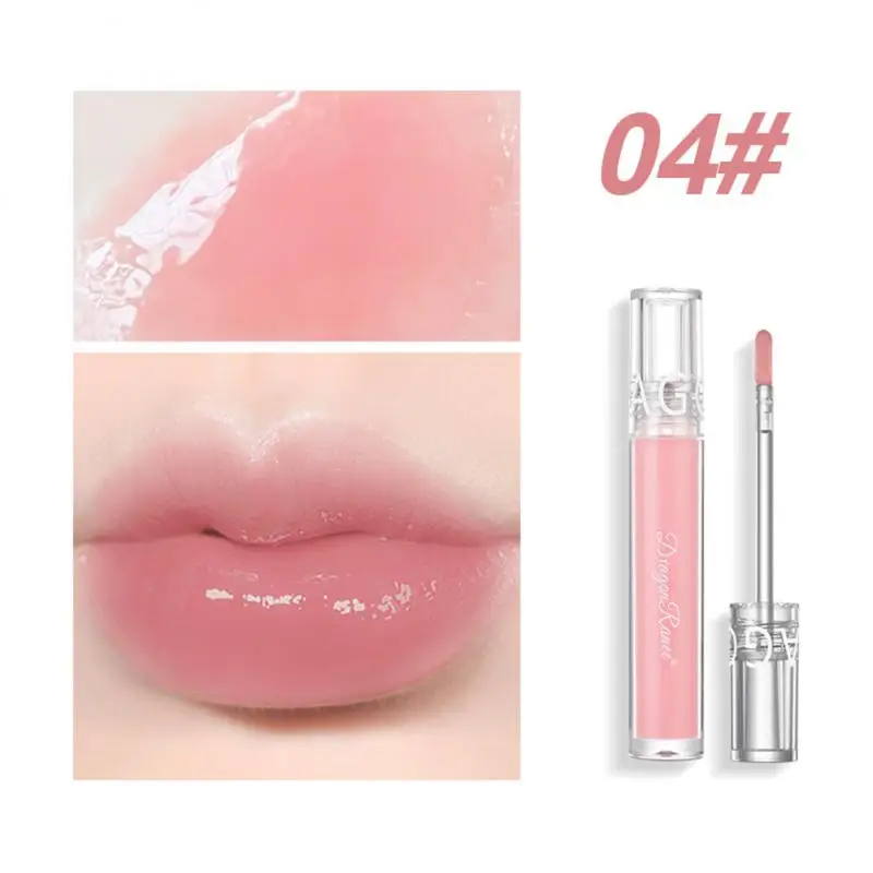 

6 Colors Mirror Water Lip Gloss Lip Glaze Transparent Glass Lip Oil Waterproof Liquid Lipstick Lipgloss Makeup Cute Cosmetics