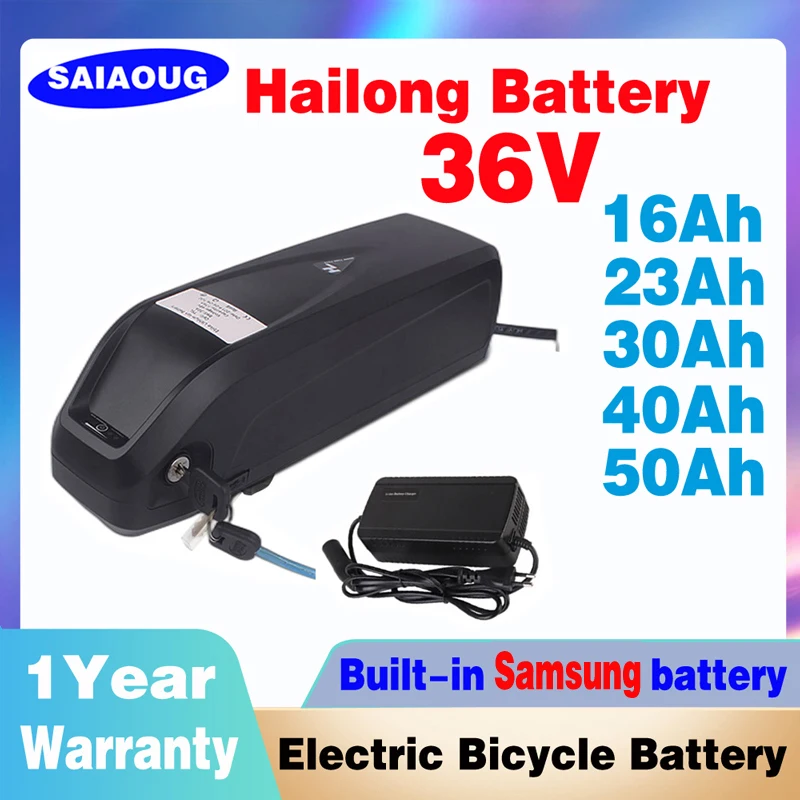 

Hailong 36v Fietsen Electrisch Accu Fietsaccu 36volt 10ah 23ah Deep Cycle Battery 20ah Bafang 750w 30ah13ah Lithium Battery