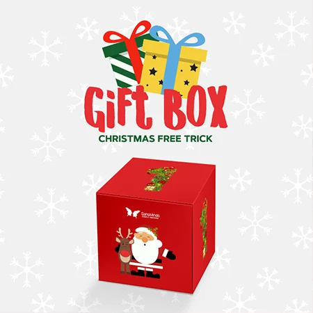 

Gift Box by SansMinds Creative Lab,Magic Tricks