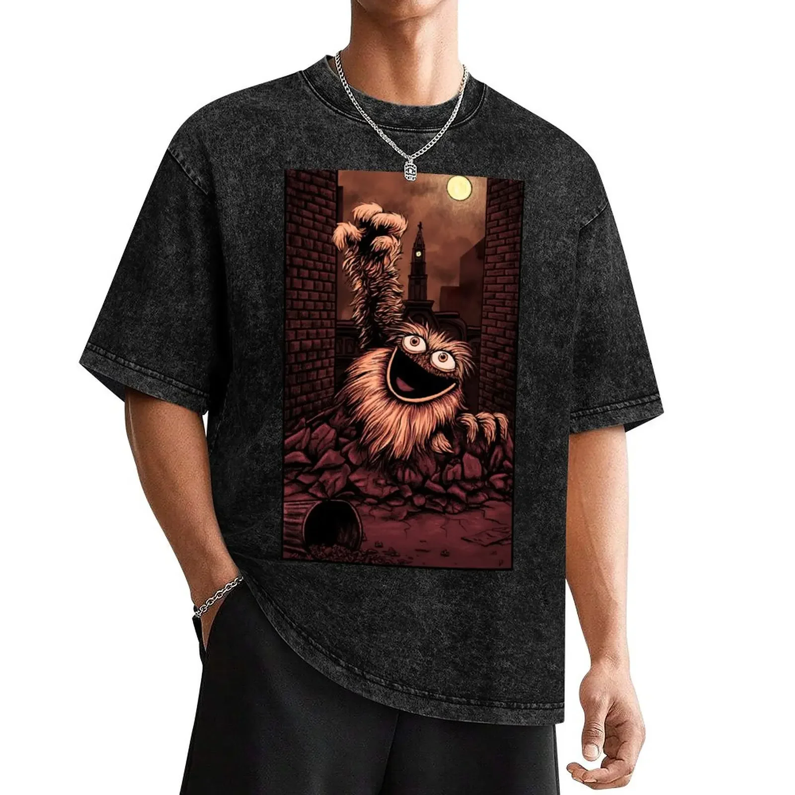 Футболка мужская компрессионная с графическим принтом &quotРождение Gritty&quot