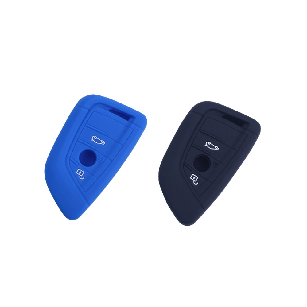 

Silicone Car Key Cover Case for BMW X1 X5 F15 X6 F16 1 2 5 7 Series 2016 2017 2018 G30 G11 F48 F39 Remote Fob Shell Accessories
