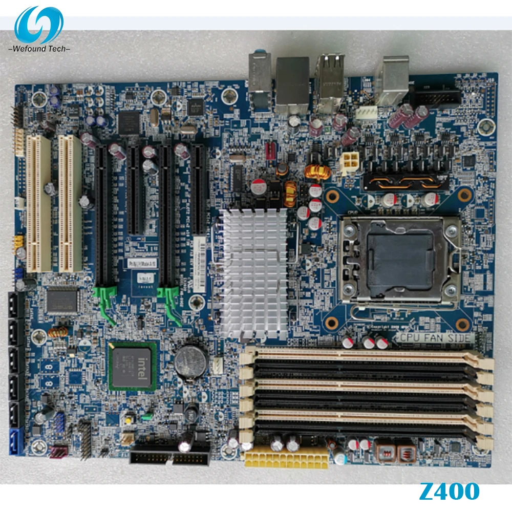 100% Working For HP Z400 Workstation Motherboard 1366 X58 586968-001 586766-002