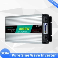 inversor 8000w inverter conversor 12v a 220v convertidor 12v a 110v inverter 12v 220v pure sine wave 8000w