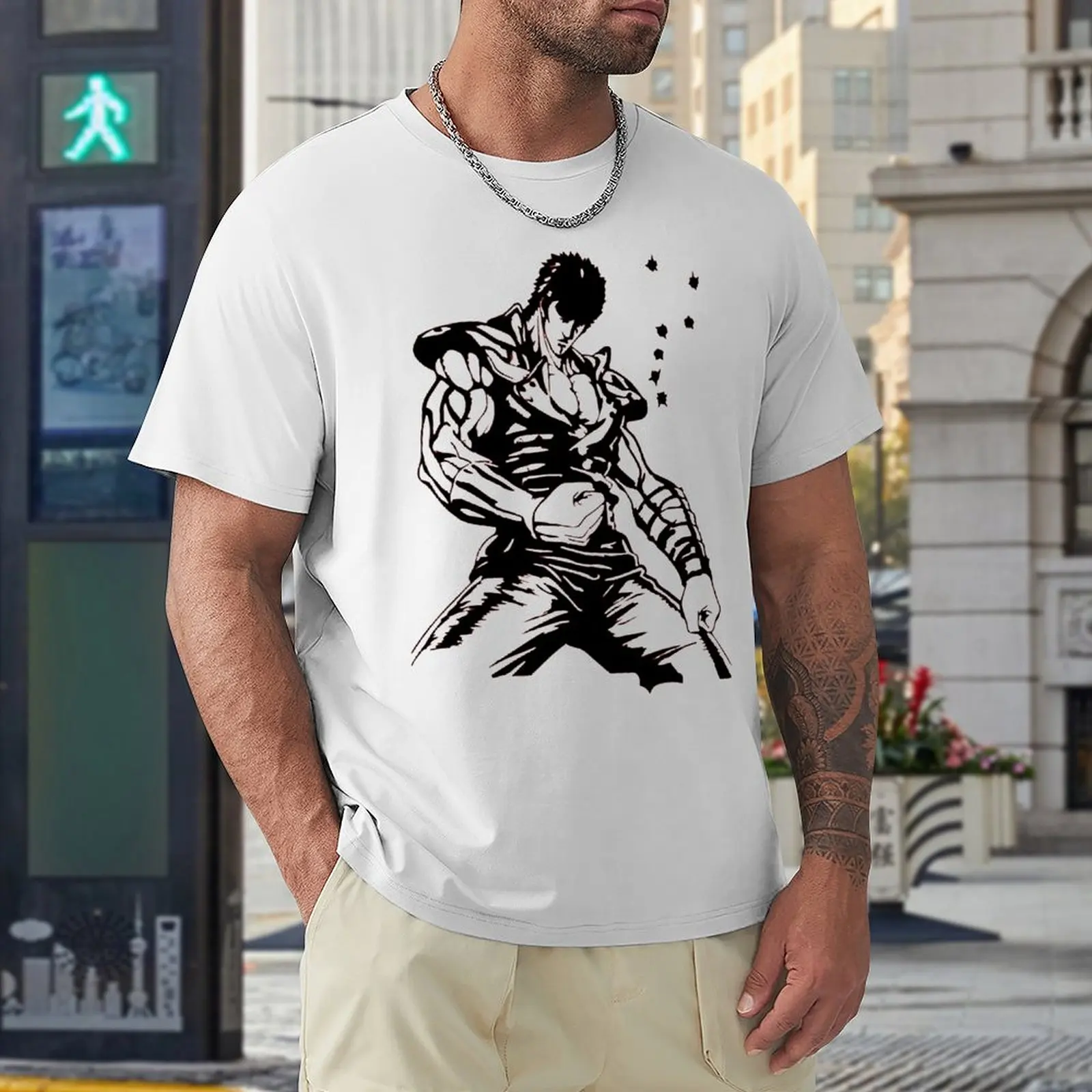 Футболка Fresh Kenshiro Hokuto No Ken Essential для продажи акция футболки уникальный юмор