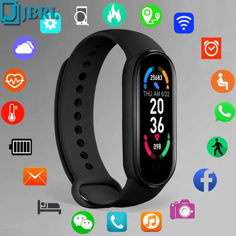 

Смарт-часы M6 для детей, умные часы для девочек и мальчиков, электронные смарт-часы, детские спортивные Смарт-часы для пожилых людей