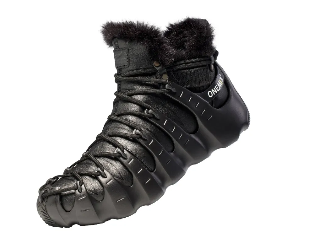 ONEMIX Winter Boots for Men Running Shoe Women Sneakers Men's High Top Boots for Outdoor Walking Sneaker Waterproof Warm Boots