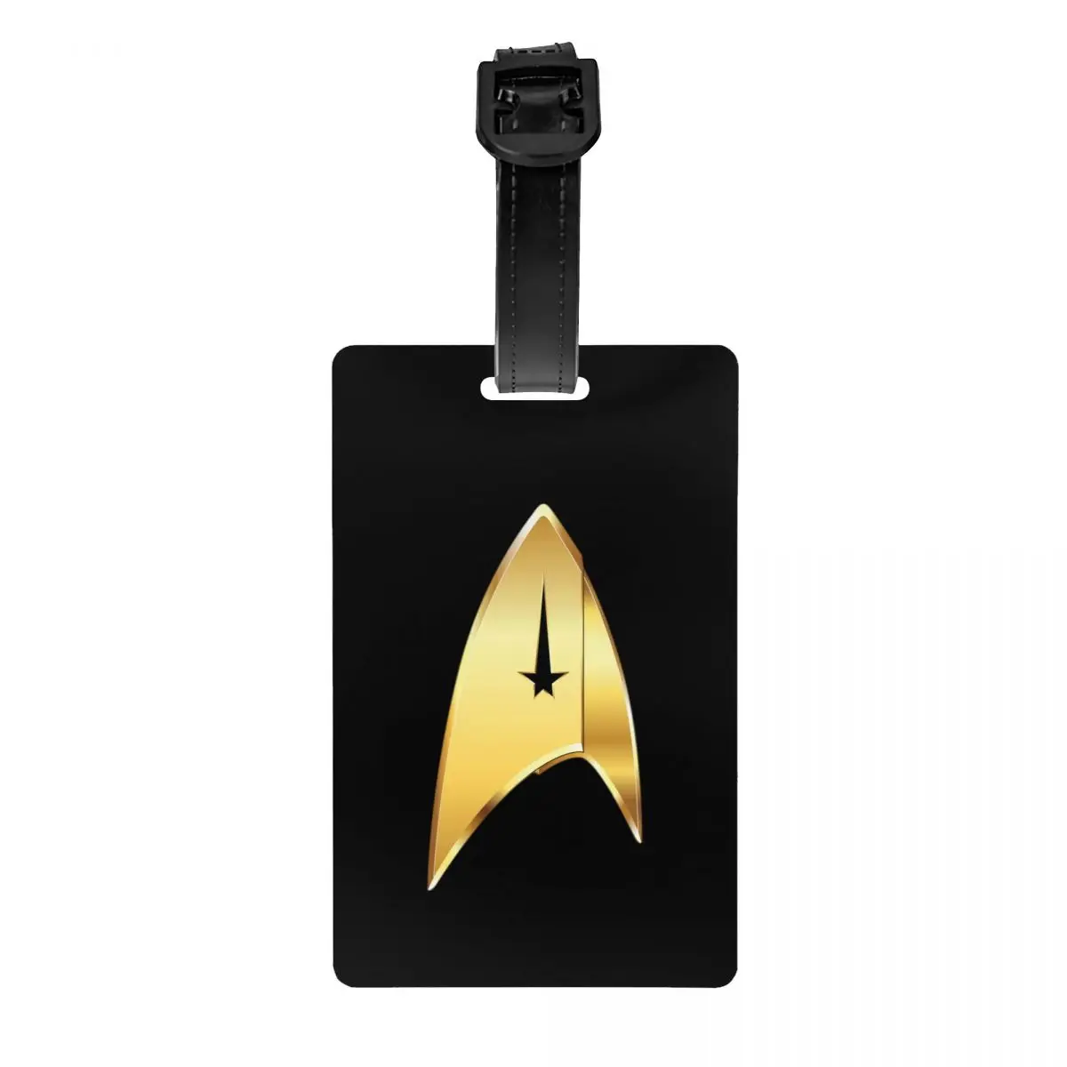 

Custom Star Treks Luggage Tag Privacy Protection Science Fiction TV Series Baggage Tags Travel Bag Labels Suitcase