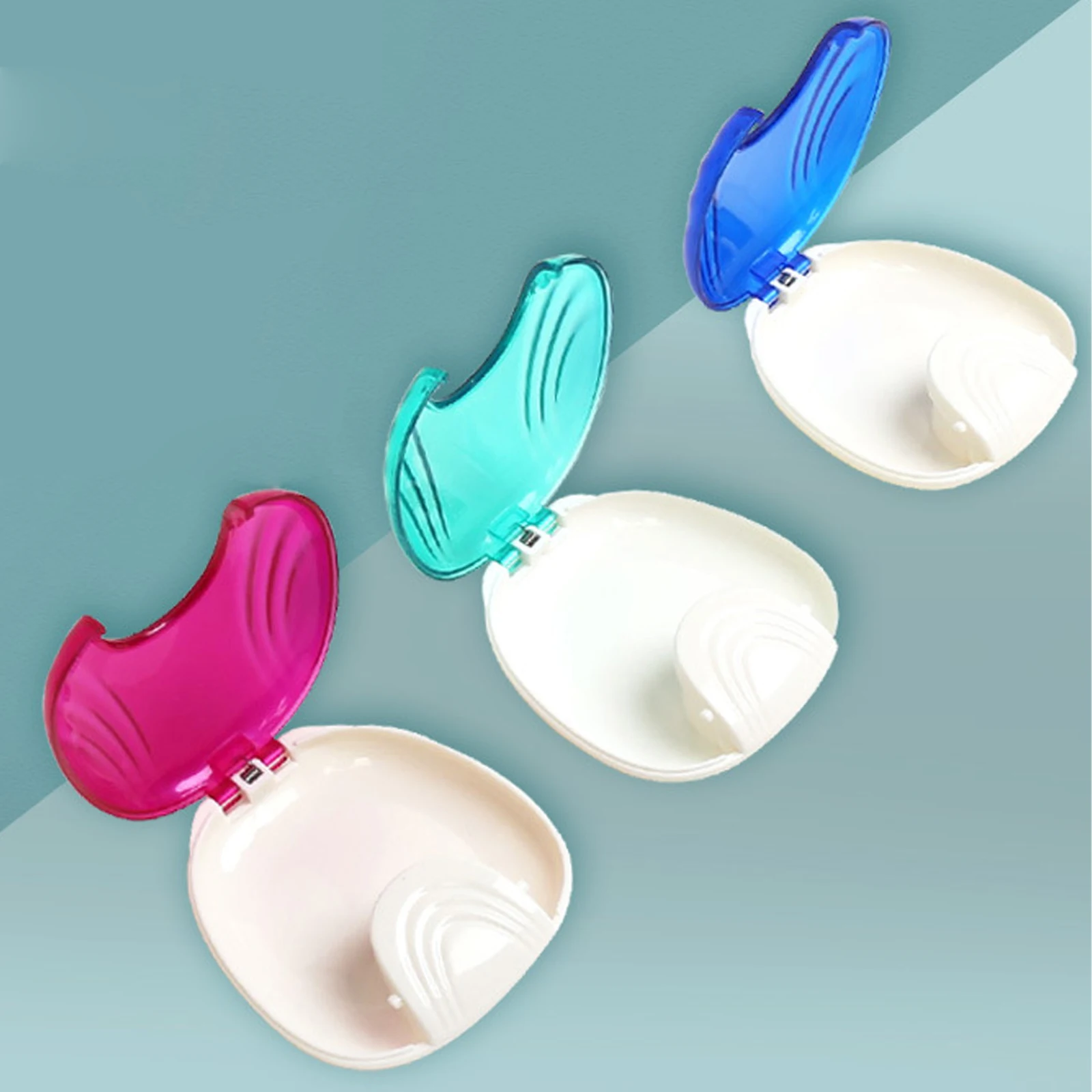 

1 шт. прижимная зубная фиксатор для хранения протеза Box чехол для частичной зубной протезы Ортодонтическая коробка для маленьких зубов доро...