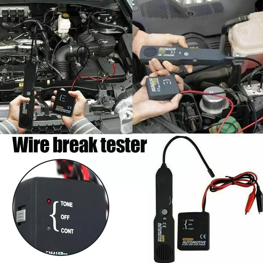 

EM415PRO Automotive Tester Line Finder Tester Cable Wire Broken Wires Short Finder Breakpoint Line Circuit Car Tester J3D7