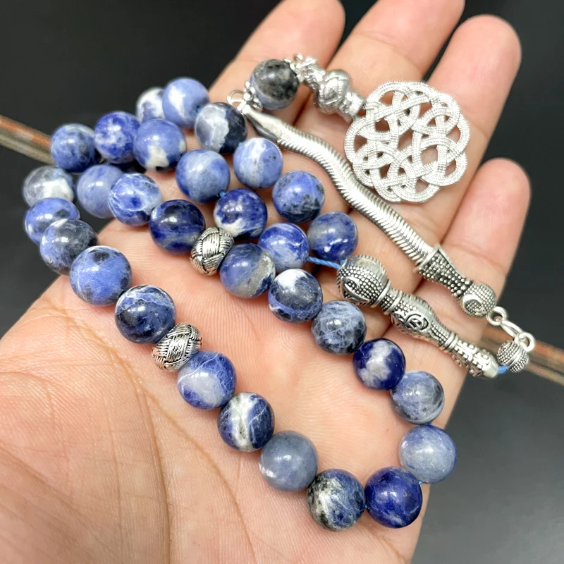 Браслеты ALBASHAN Tasbih из натурального кальдалита браслет бисера для женщин и мужчин