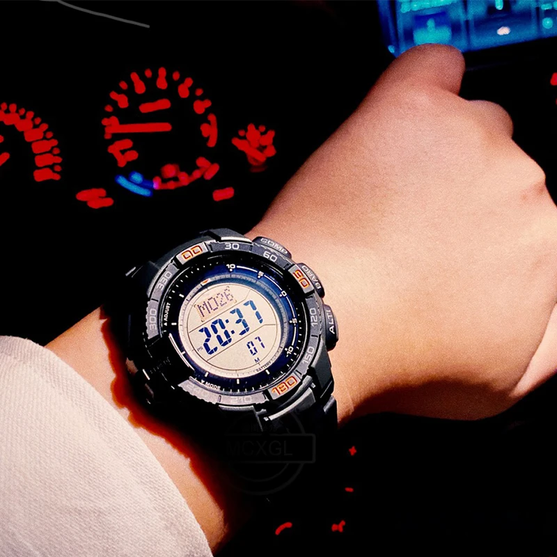 Resin Watch Band Suitable For CASIO PRG-270 Men Waterproof Rubber Strap  Bracelet Wristband Watch Accessories