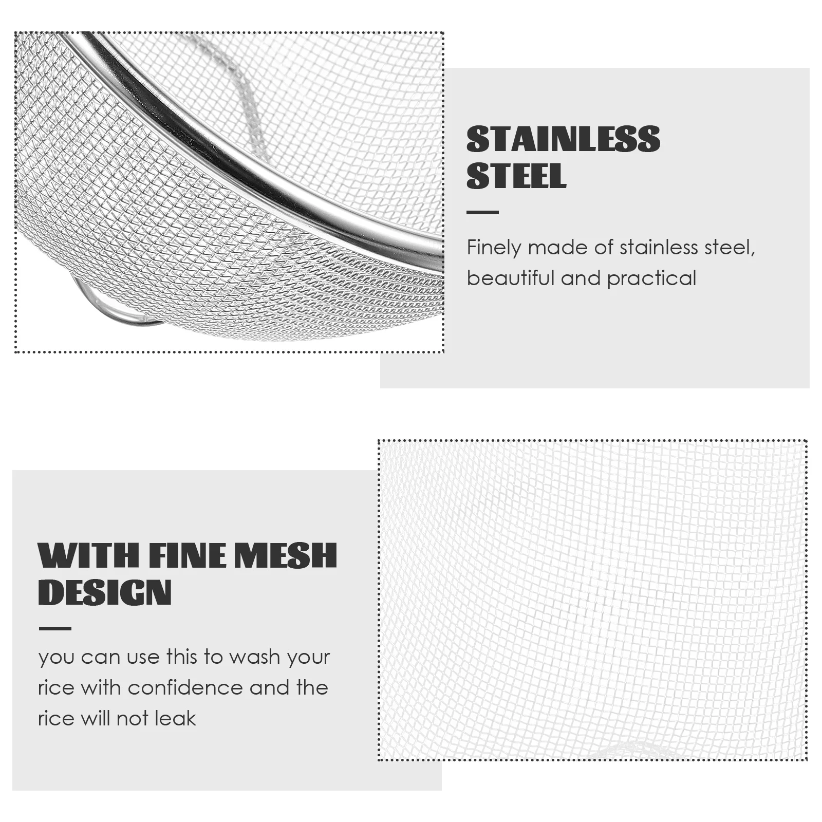 Утолщенная раковина из нержавеющей стали сливная корзина сито для риса мытье