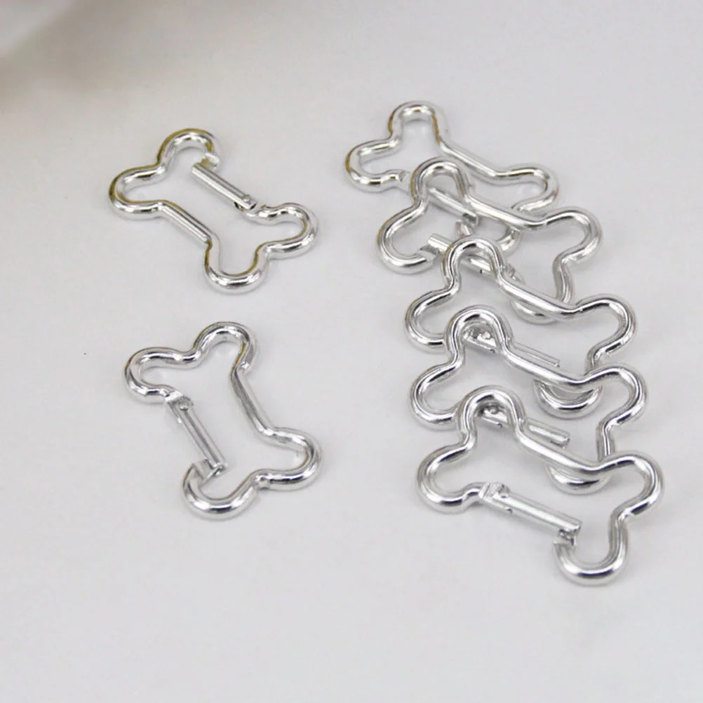 20 шт. карабин для кемпинга ненормальная форма безопасный небольшой кулон из