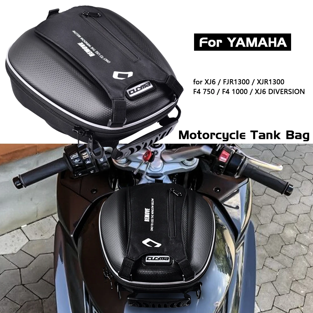 

For YAMAHA XJ6 DIVERSION F 600 FJR1300 XJR1300 F4 750 1000 Motorcycle Waterproof Navigation Luggage Fuel Racing Bags Tank Bag