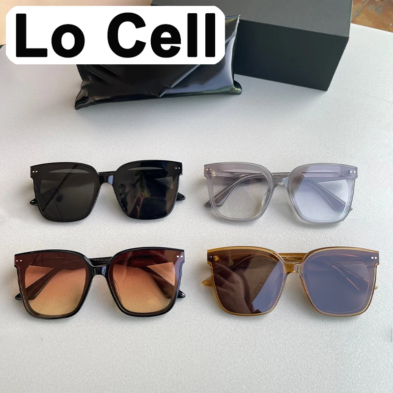

Lo Cell GENTLE YUUMI Women's Sunglasses For Man Glasses Vintage Luxury Brand Goods Designer Summer Uv400 Trendy Monst Korean