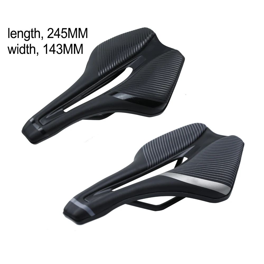 

2022 Bicycle Saddle MTB Bike Saddles Carbon Fiber Saddle 245-143 Mm/240 G Road Bike Bicycle /steel Bow Saddle Rails Cycling