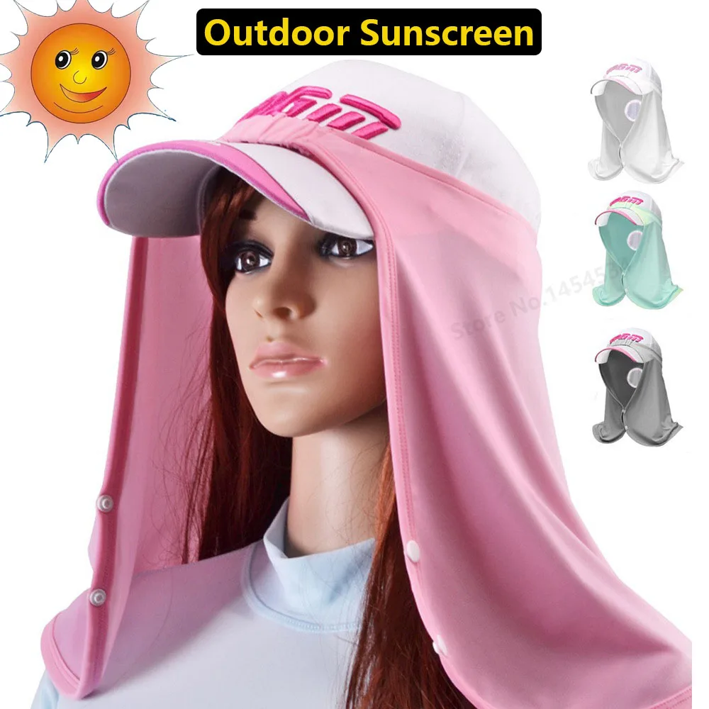 

2PCS Outdoor Sunscreen Ice Silk Bib for Men Women High Quality UV Protection Collar Cool Breathable Sports Golf Accessories PGM