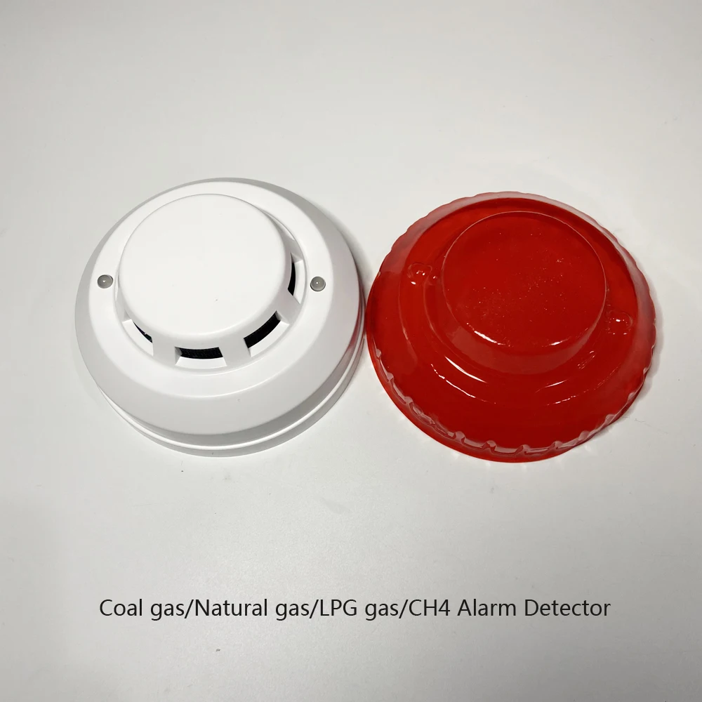 Крытый провод, датчик сигнализации природного газа, потолочный горючий сжиженный нефтяной газ, детектор утечки газа для системы сигнализации, реле NC, сигнал, угольный газ