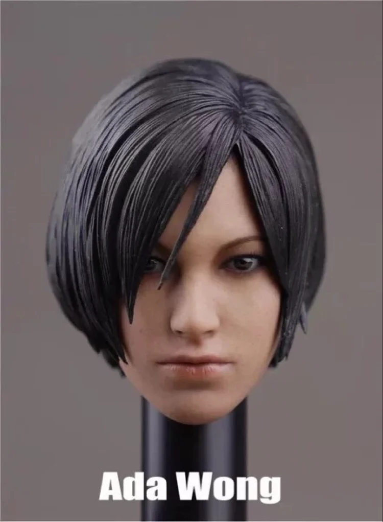 

1/6 Female Female Ada Wong Residents Of the Evil Head Sculpture Carving Model Fit 12" Action Figure Collectable