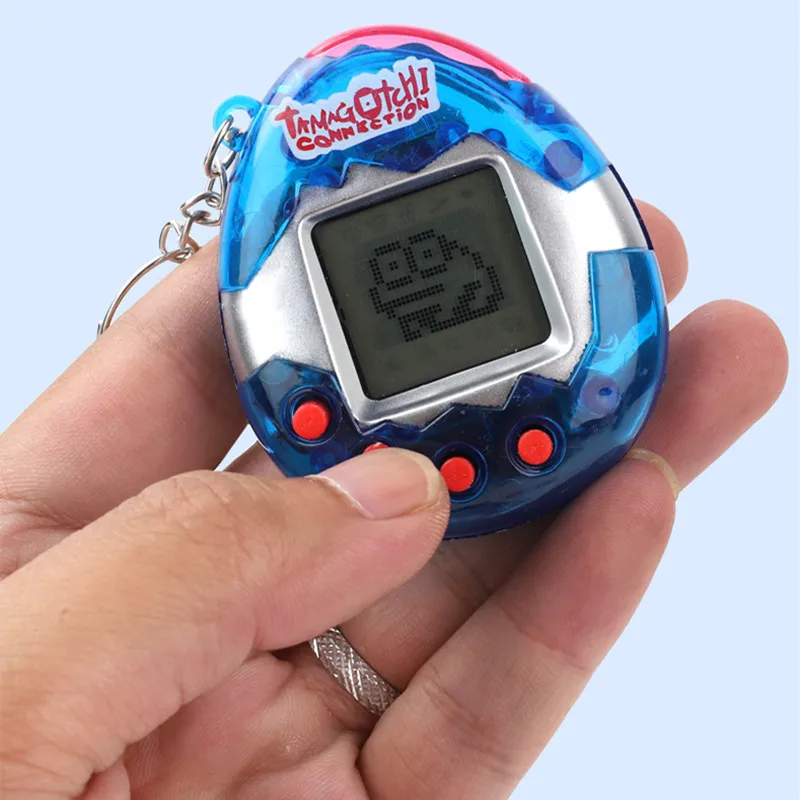 

1pcs Transparent Electronic Pets Tamagotchi 90S Nostalgic 168 Pets In One Virtual Cyber Digital Pet Toys Pixel Funny Play Toys