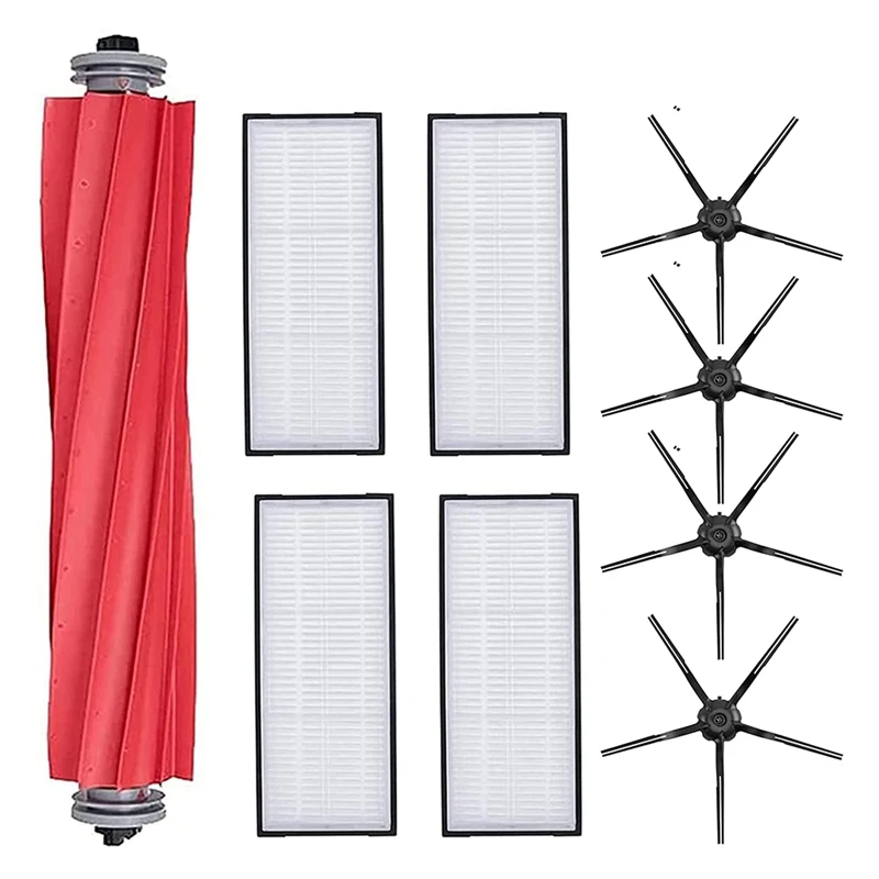 

Запчасти для пылесоса Roborock T7S T7S Plus S7, набор аксессуаров, основная и боковая щетки, фильтр, запчасти