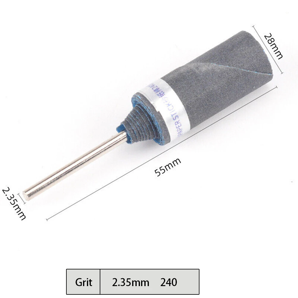 

1PC 2.35mm 180-7000 Grit Wet Dry Sandpaper Sanding Bar Rod Abrasive For Rotary Tool Metal Wood Stone Polishing And Grinding