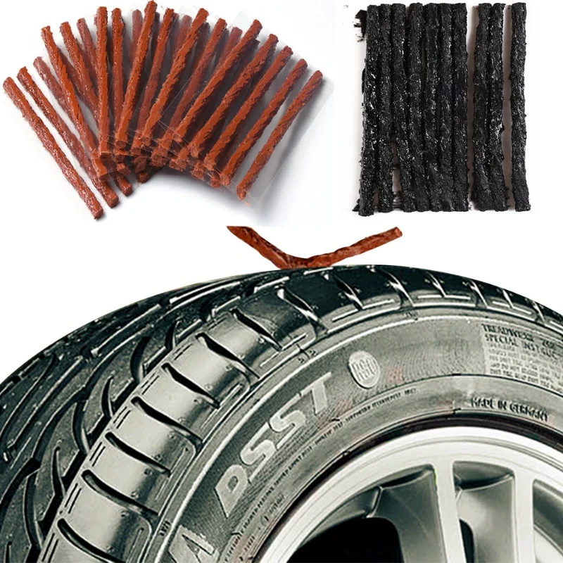 

10/5 Pcs Car Tire Repair Tools Glue Rubber Stripes Tools for Car Motorcycle Bike Tyre Puncture Repairing Tools Accessories