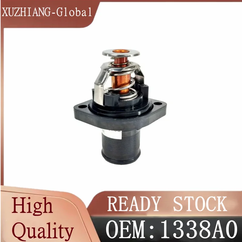Фото 1338A0 9630066680   Для Peugeot 206 307CC/SW 308 407 408 607 3008 Citroen c4 Picasso I C5 Saina Sega 2,0 2,3 термостат охлаждающей жидкости №1