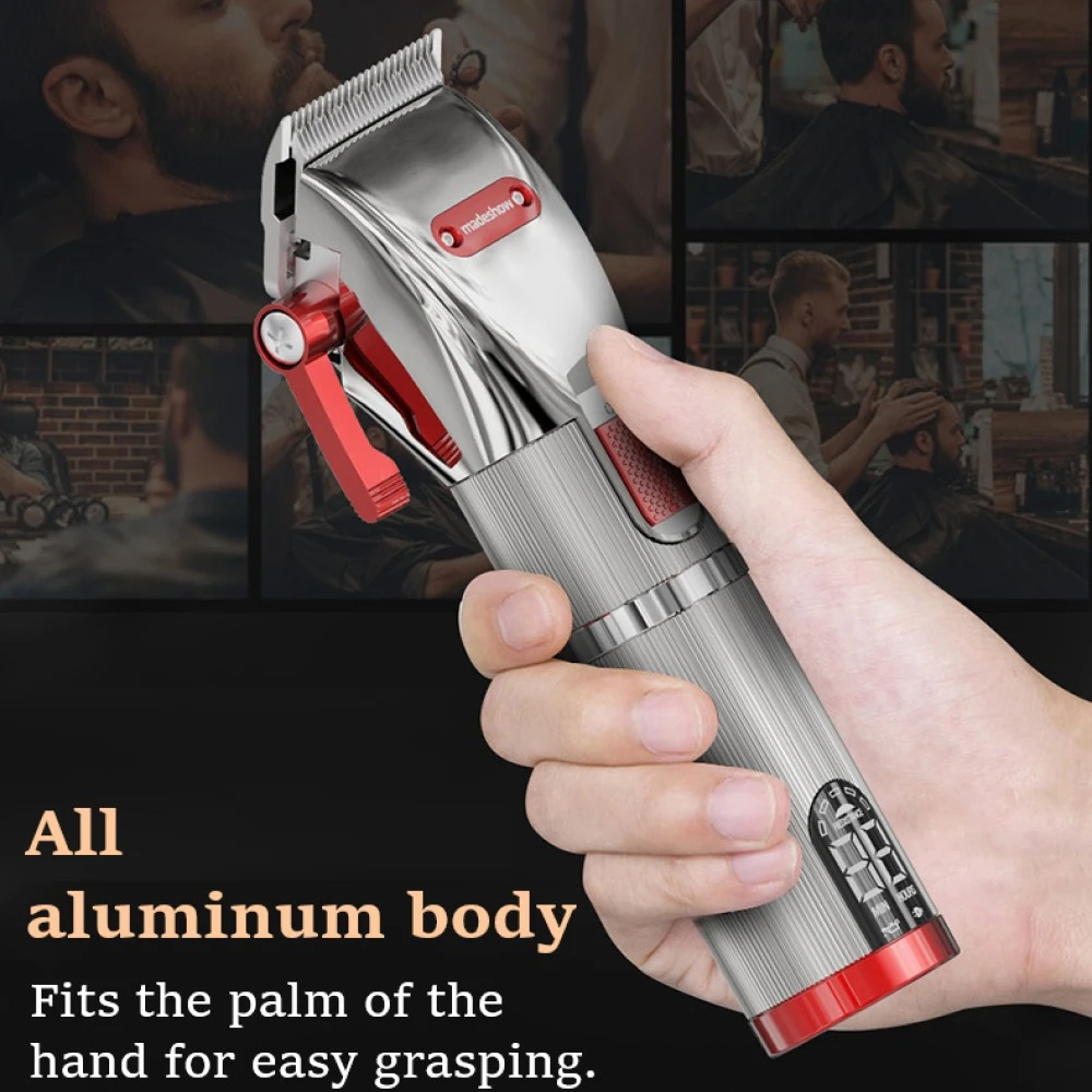 

Professional Hair Clipper By MADESHOW M5 Hair Trimmer For Men Wireless Hair Clipper Cordless Haircut Machine For Barber Shop