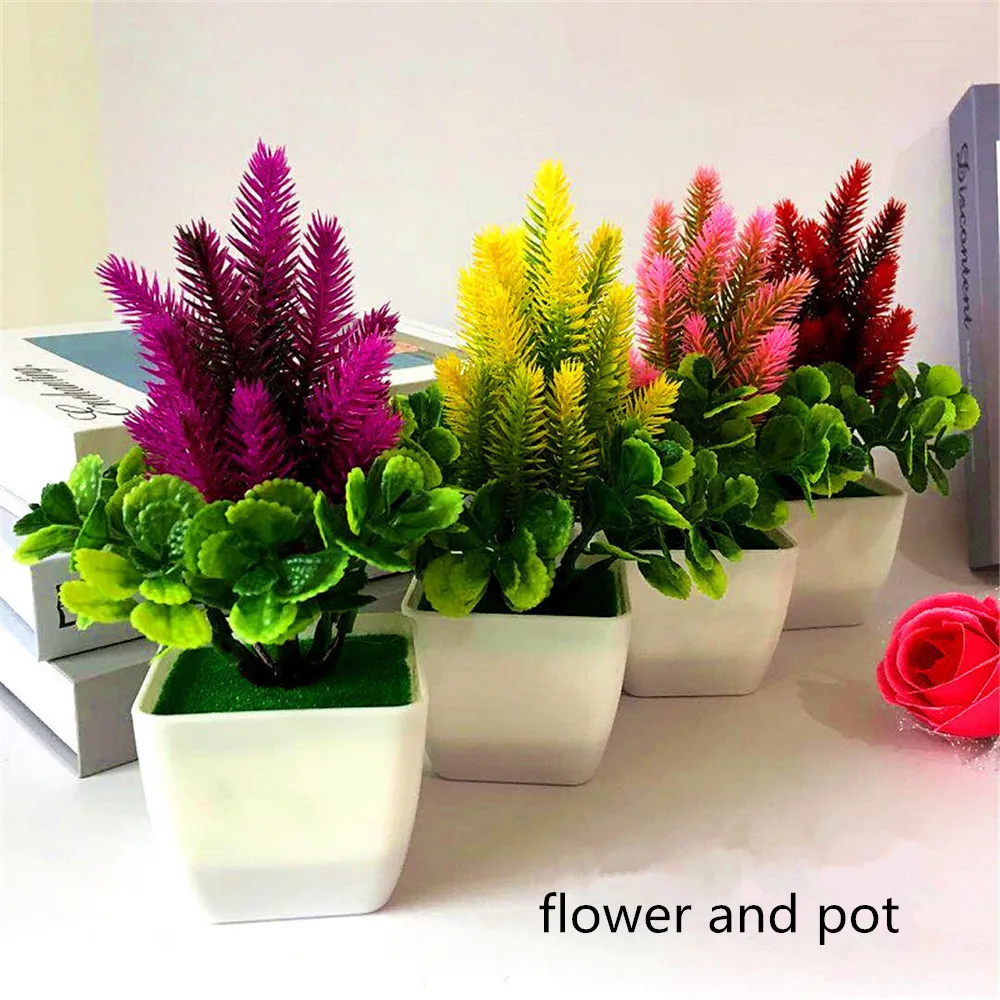 

Simulation Artificial Plants Fake Flowers Garden Decor Artificial Flower Plant Pots Ornament Living Room Decoration Home Decor