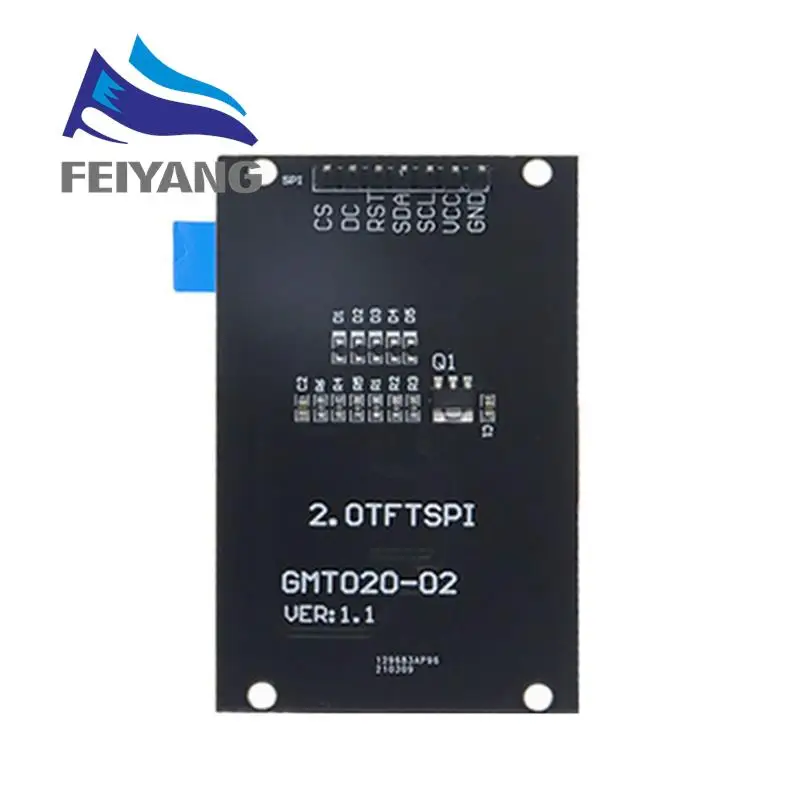 2 0 дюймовый TFT-дисплей OLED ЖК диск IC ST7789V 240RGBx320 точечный Матричный интерфейс SPI для