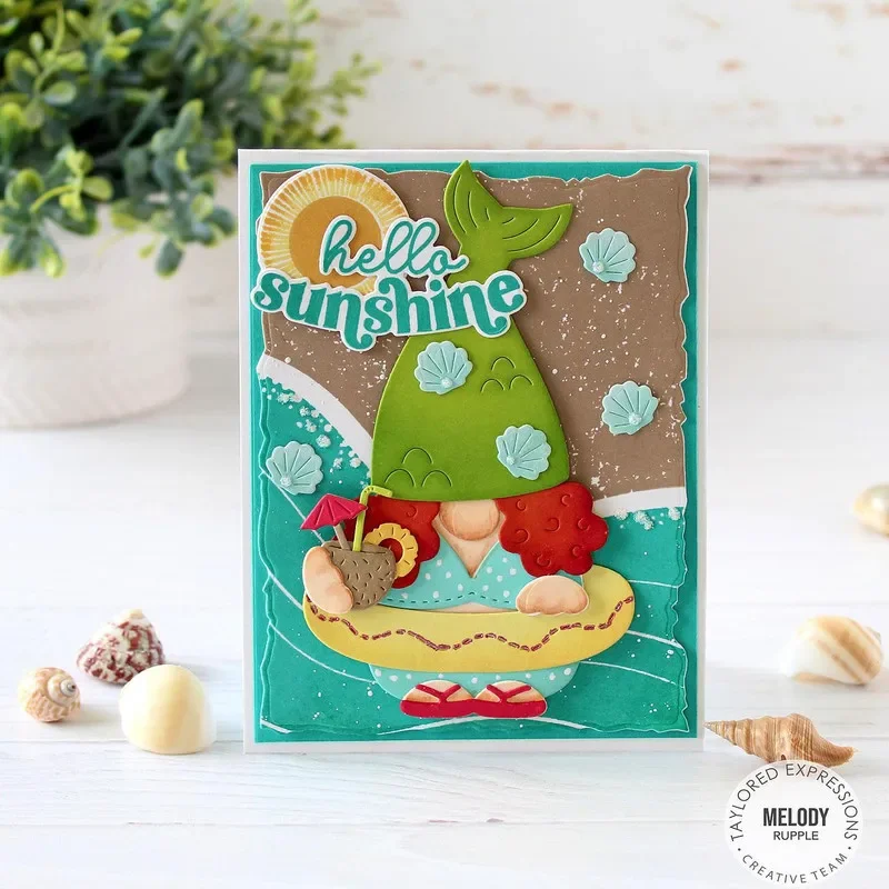 Летние штампы и для вырезания собак мороженого скрапбукинга DIY Фотоальбом