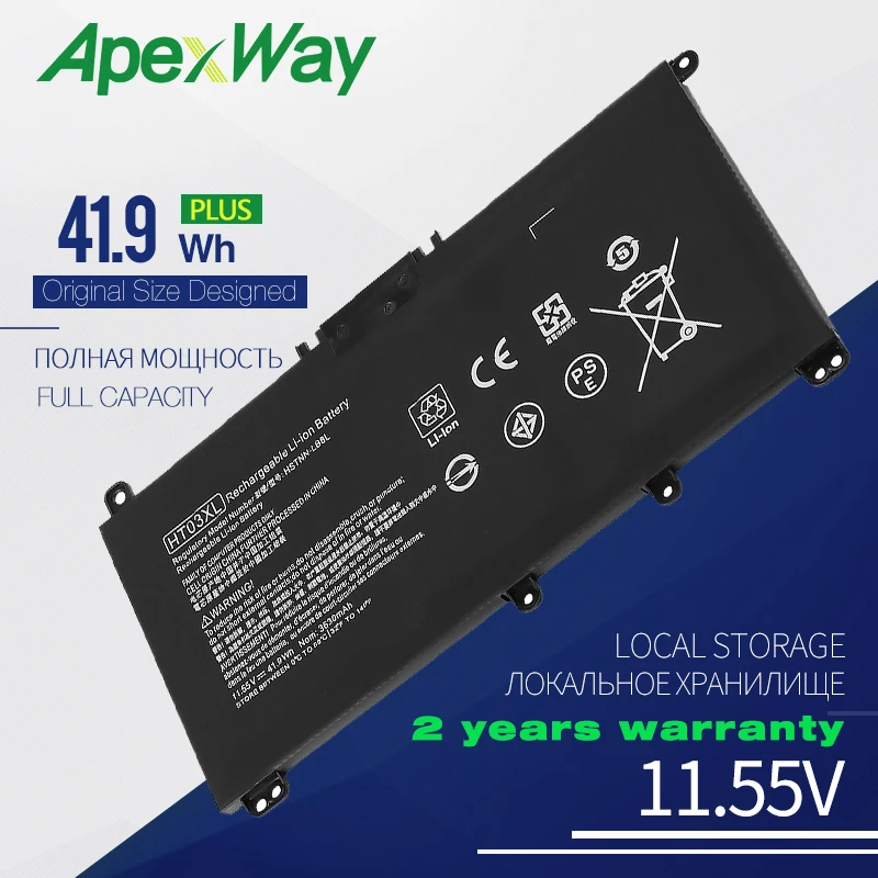 

ApexWay HT03XL Laptop battery For HP 14-CE000 15-CS0037TX 15-cw1000AU 15-da0043TX 15s-du1008TX 14-dh 17g-cr0000TX 15s-dy0002TX