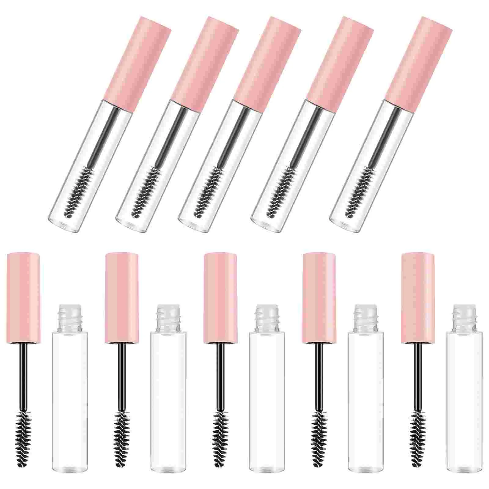 

Mascara Tube Empty Eyelash Bottle Wand Container Refillable Cream Tubes Castor Oil Diy Eyeliner Wands Clear Lip Bottles Mini