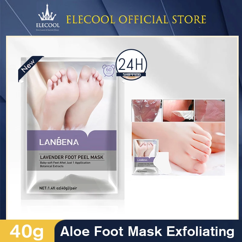 

3Pack Aloe Vera Foot Mask Peeling For Legs Feet Mask Exfoliating Socks Scrub For Pedicure Anti Crack Heel Remove Skin Foot Patch