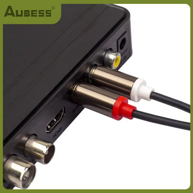 

Power Amplifier Aluminum Alloy Audio Cable Av Four-head Rca Power Alloy Audio Cable Amplifier Amplifiers Soundbox Audio Cable